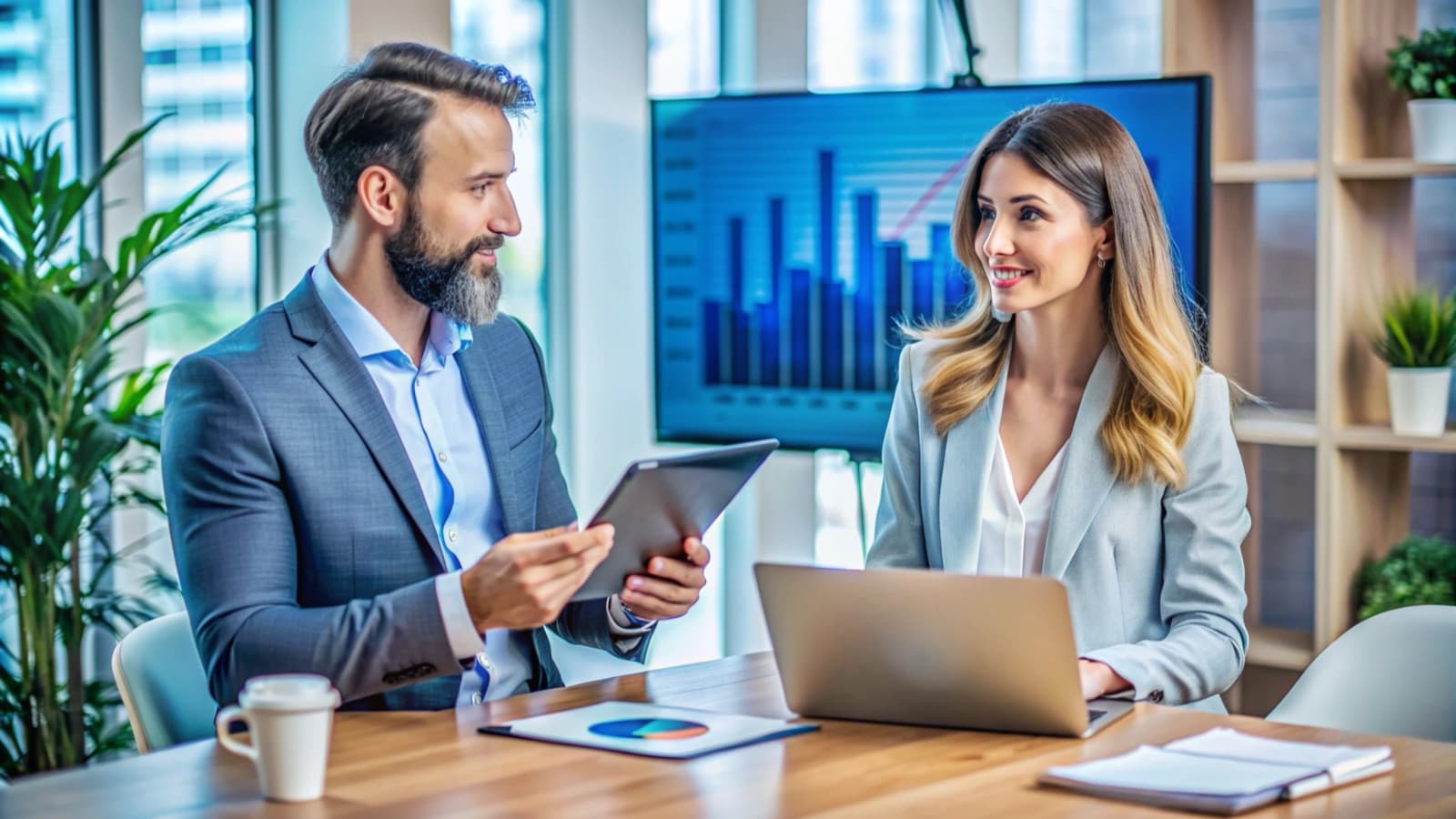 An adviser explaining how a super fund works to a client