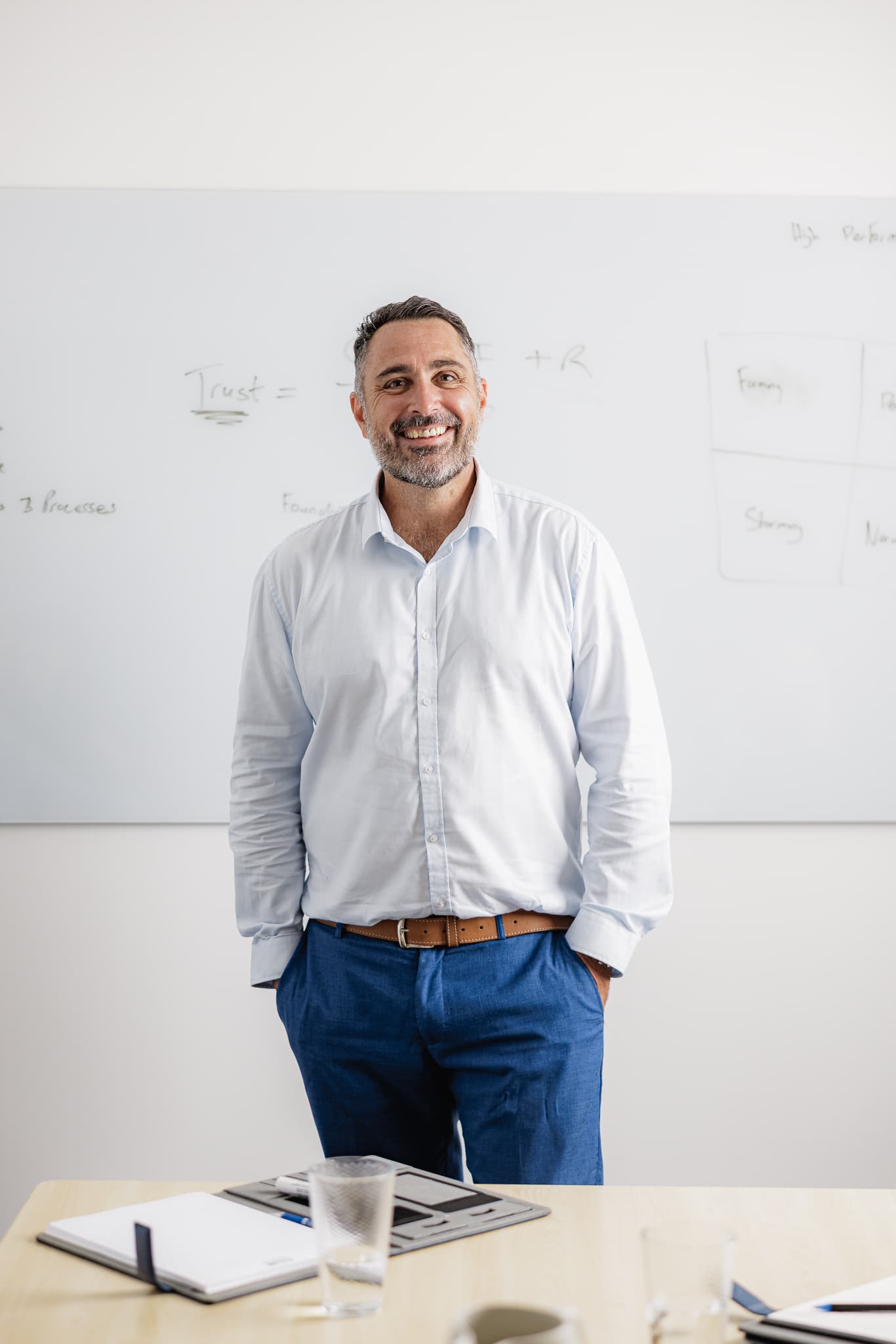 EEA Advisory SMSF accountant reviewing fund balances with a trustee